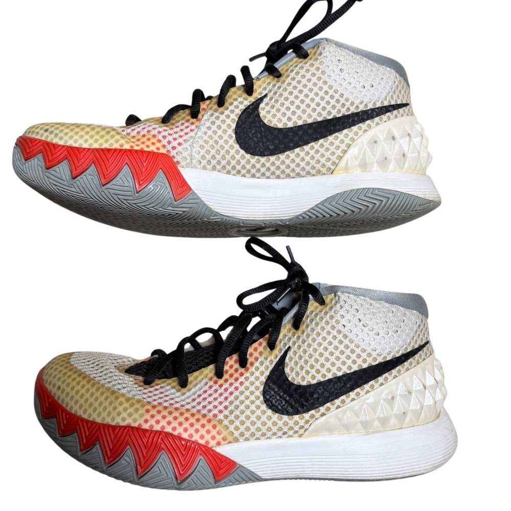 Nike Kyrie 1 Dream Mens Basketball Shoes White Black Red 705277-100‎ Size 8